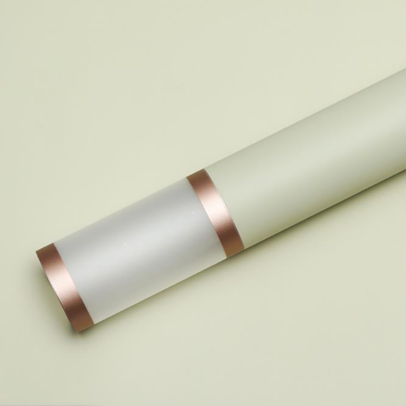 MYHC-10 Double Gold Edge Madrassfilm Bopp Matt Flower Packaging Film