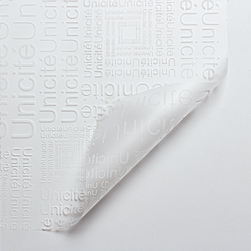 MYHC-12 Monokrom engelsk massagefilm BOPP Transparent Flower Packaging Film