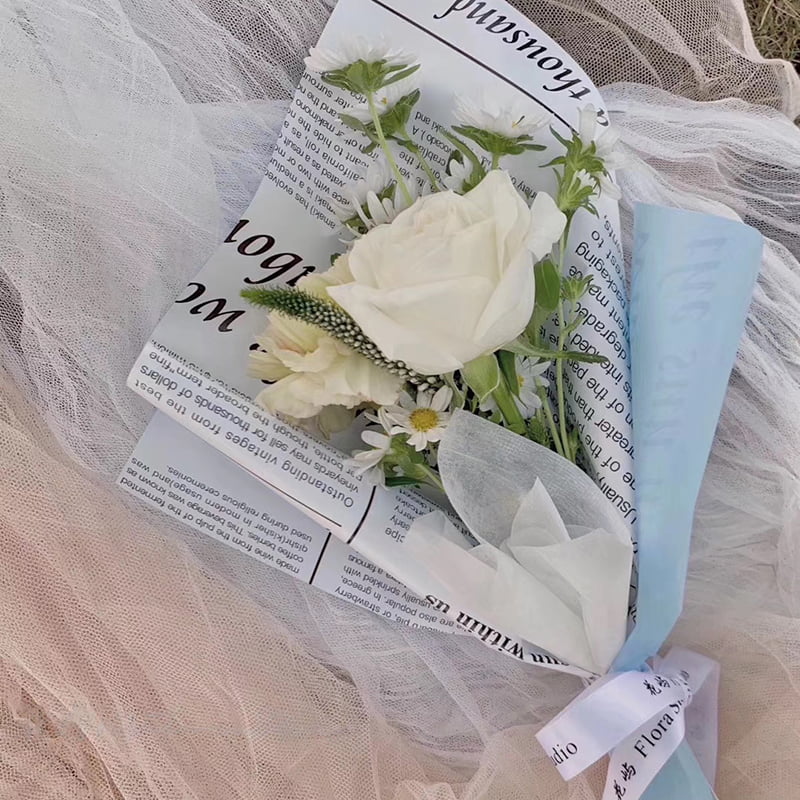 MYHC-23 enkelsidig tidningsstil, dubbelsidig och dubbelfärgad kohudsblomförpackningsfilm