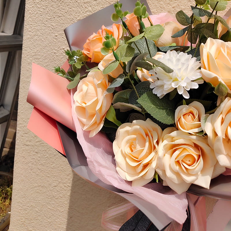 MYHC-32 Pearl dubbelsidigt tvåfärgat vattentätt blomomslagspapper