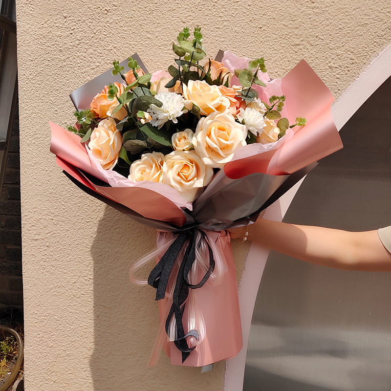 MYHC-32 Pearl dubbelsidigt tvåfärgat vattentätt blomomslagspapper
