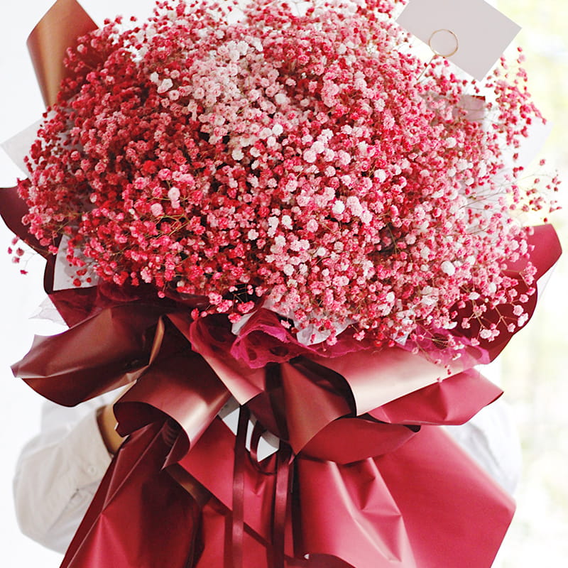 MYHC-36 Fantasy Gold Enfärgade Blommor BOPP omslagspapper