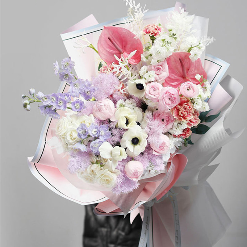 MYHC-39 Minnesfotoram 57×57cm (±2cm) Vattentätt blomomslagspapper