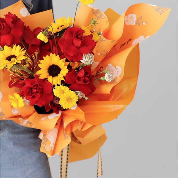 MYHC-47 Lågmättad kohudsblomma omslagspapper