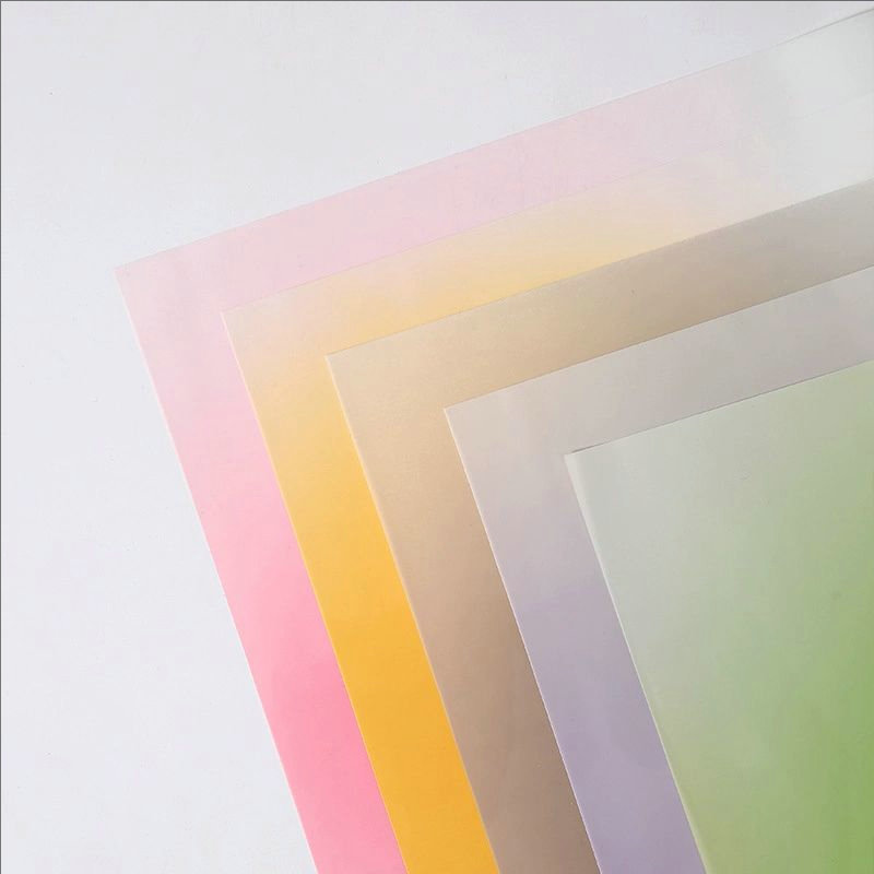 MYHC-50 Candy Matt Film Vattentät Flower Packaging Film