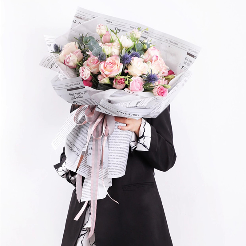 MYHC-52 Herb Golden Light Matt Film 57×57cm (±2cm) Blomma förpackningsfilm av plast