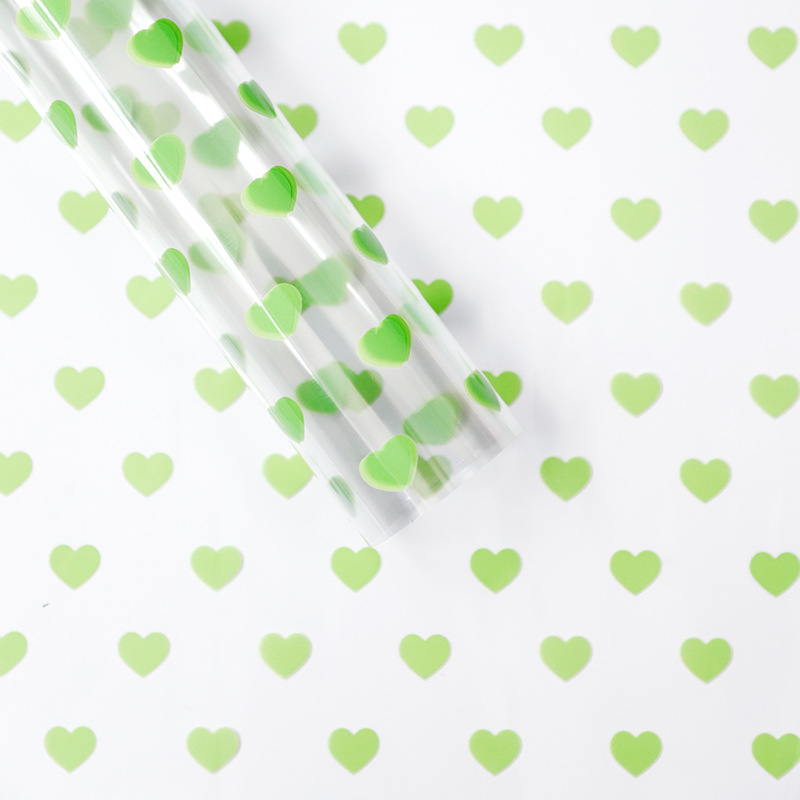 MYHC-62 Even Love Decoration OPP Transparent Flower Omslagspapper