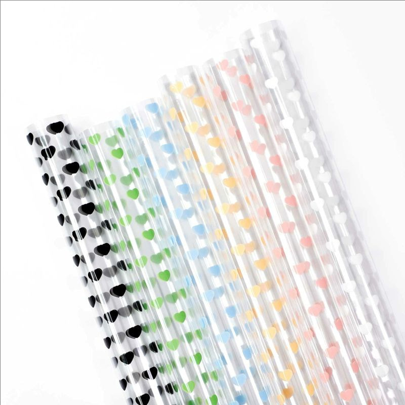 MYHC-62 Even Love Decoration OPP Transparent Flower Omslagspapper