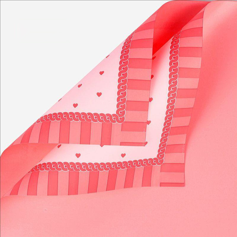 MYHC-65 Princess Dress Bright Color Plast Flower Packaging Film