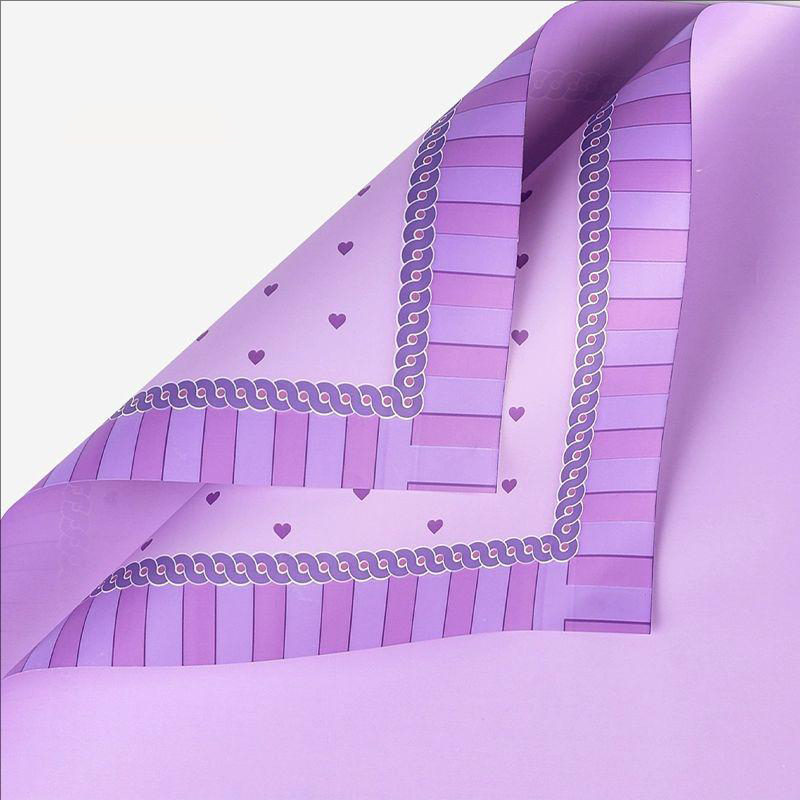 MYHC-65 Princess Dress Bright Color Plast Flower Packaging Film