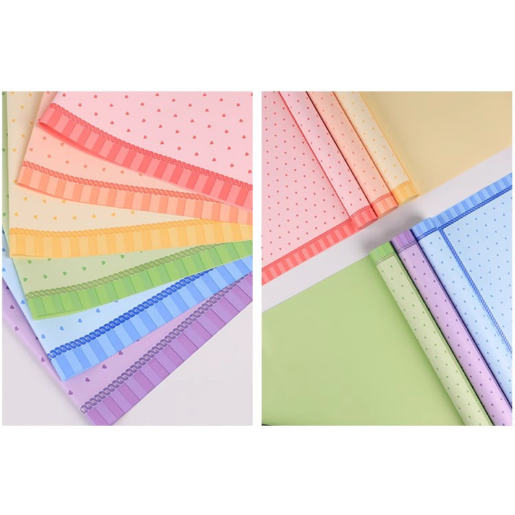 MYHC-65 Princess Dress Bright Color Plast Flower Packaging Film