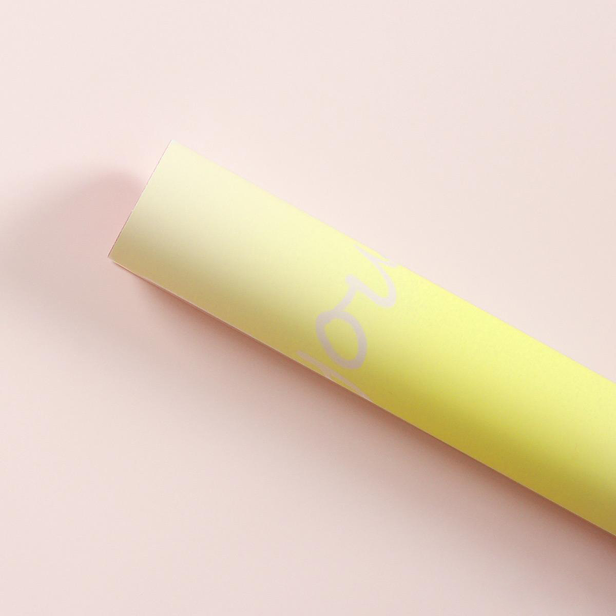 MYHC-66 Macaron Gradient Color Waterproof Flower Omslagspapper