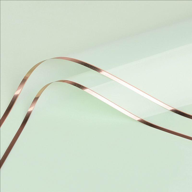 MYHC-72 Solid Color Gold Edge Water Light Film Transparent Flower Packaging Film