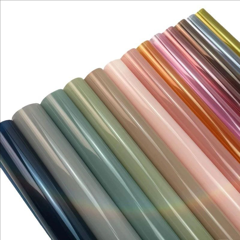 MYHC-74 Jelly Film OPP4.7 Silk Transparent Flower Omslagspapper