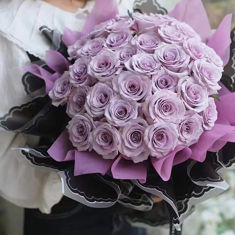 Petal gelé film blomma omslagspapper
