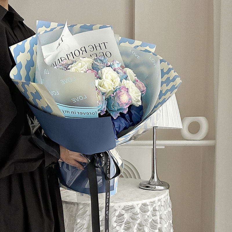 Rivtålig och flexibel blomförpackningsfilm