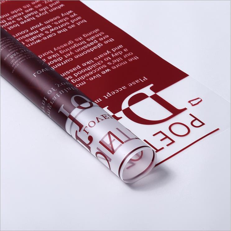 Frostad Jelly Flower Wrap Film