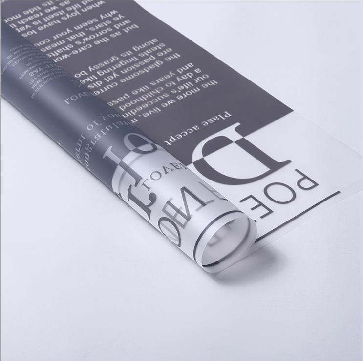 Frostad Jelly Flower Wrap Film