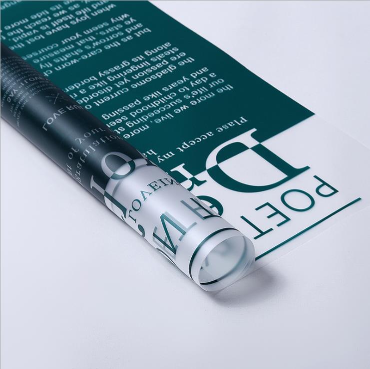 Frostad Jelly Flower Wrap Film