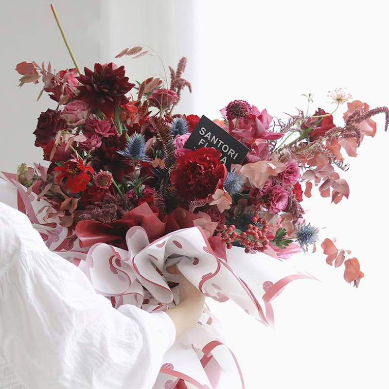 Hansu Matte DIY Flower-omslagspapper