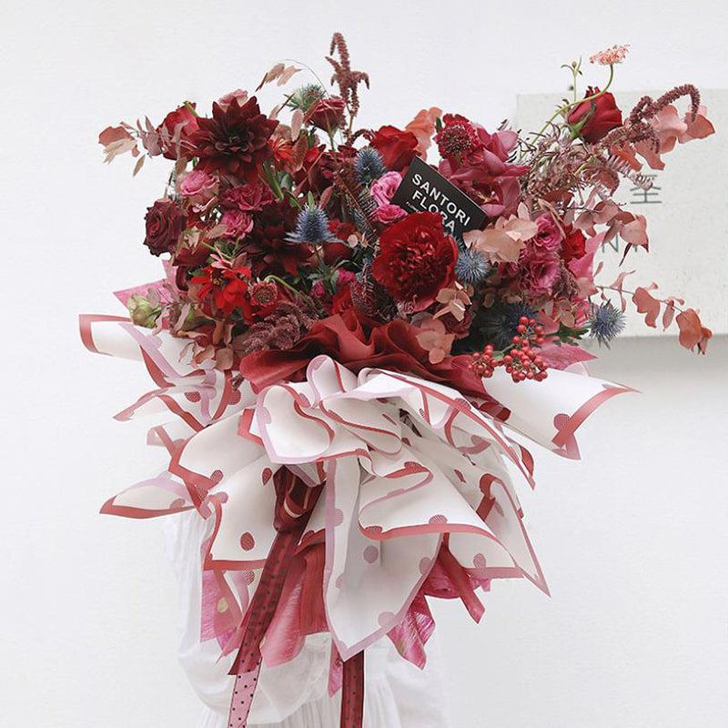 Hansu Matte DIY Flower-omslagspapper