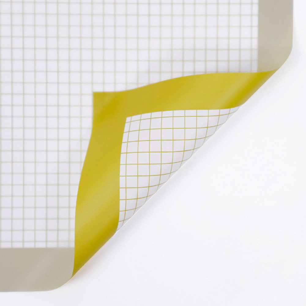 Dubbelsidig pläd iriserande blommigt omslagspapper