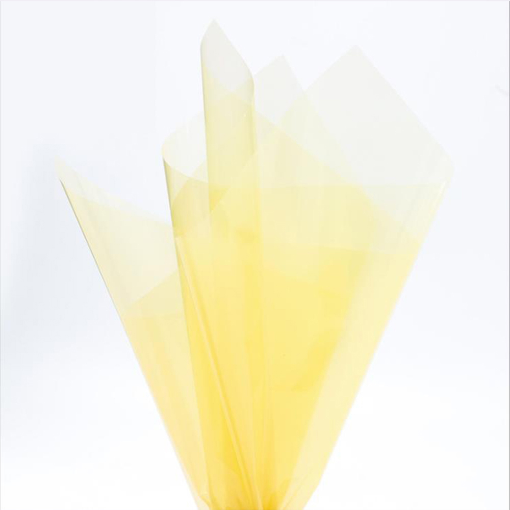 Vattentätt transparent Kristallglas Blomma omslagspapper