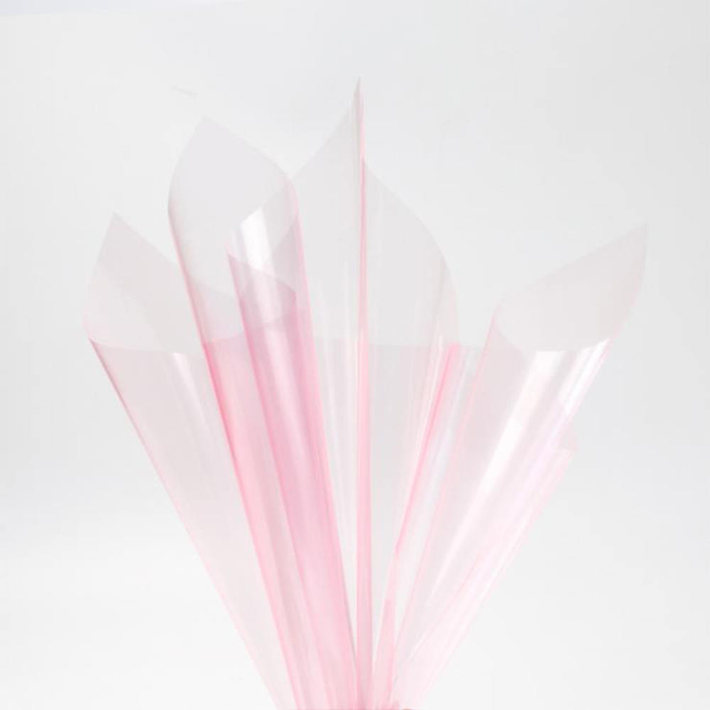 Vattentätt transparent Kristallglas Blomma omslagspapper