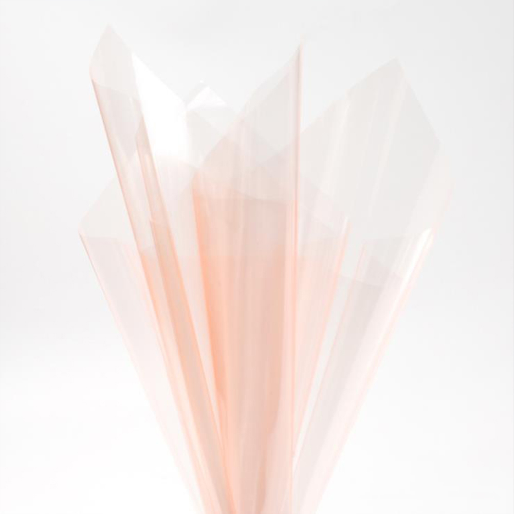 Vattentätt transparent Kristallglas Blomma omslagspapper