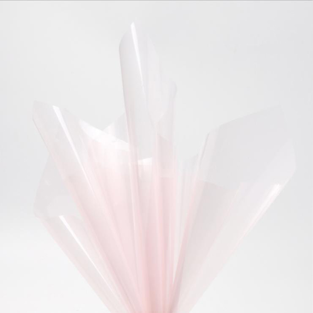 Vattentätt transparent Kristallglas Blomma omslagspapper