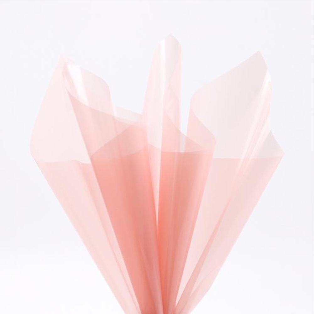 Vattentätt transparent Kristallglas Blomma omslagspapper