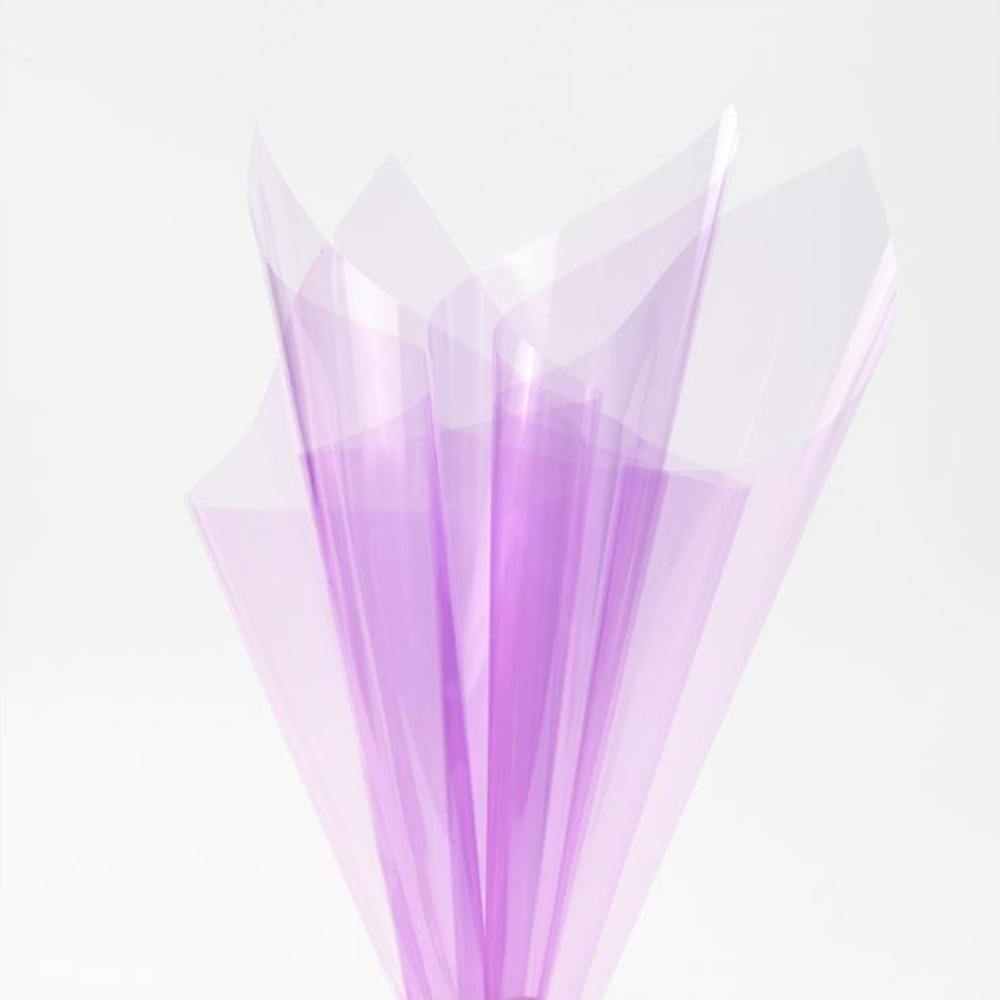 Vattentätt transparent Kristallglas Blomma omslagspapper