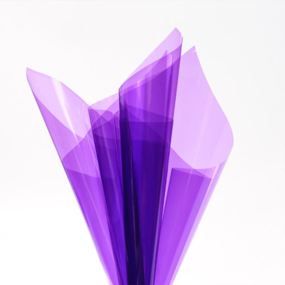 Vattentätt transparent Kristallglas Blomma omslagspapper
