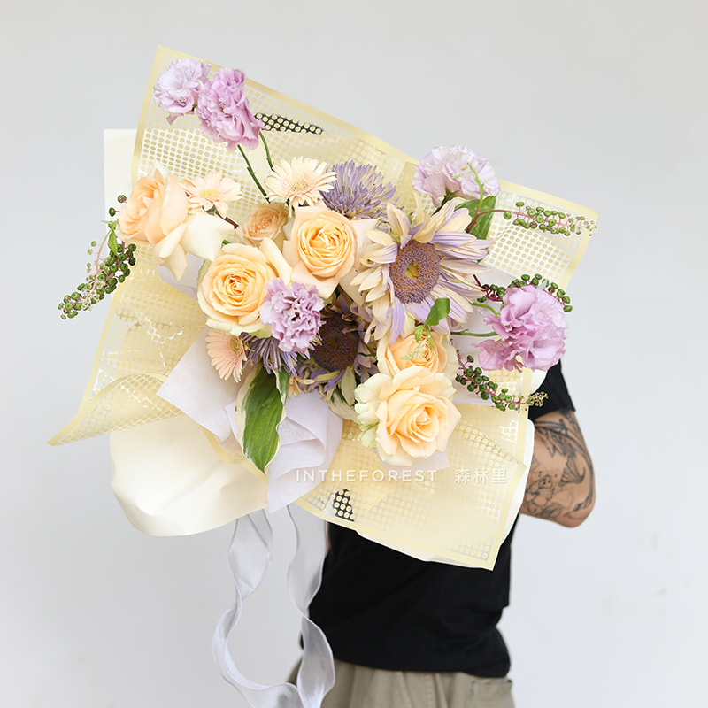 OPP anti-dimbehandlad blomförpackningsfilm