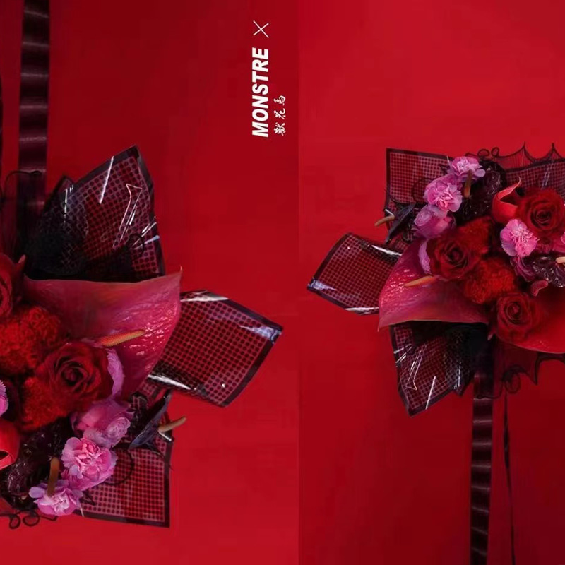 OPP anti-dimbehandlad blomförpackningsfilm