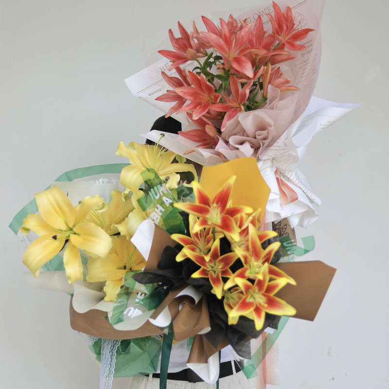 58*58cm blomförpackning cellofan