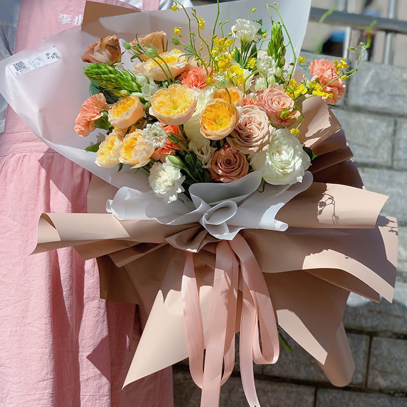 7,5 Mil tjocklek Blomomslagsfilm i plast