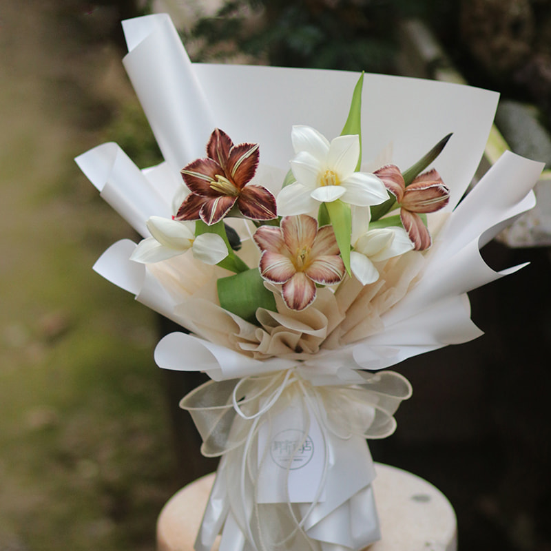 7,5 Mil tjocklek Blomomslagsfilm i plast