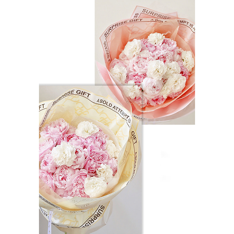 Märkesnamnet Hera blomma omslagspapper i en mängd olika färger
