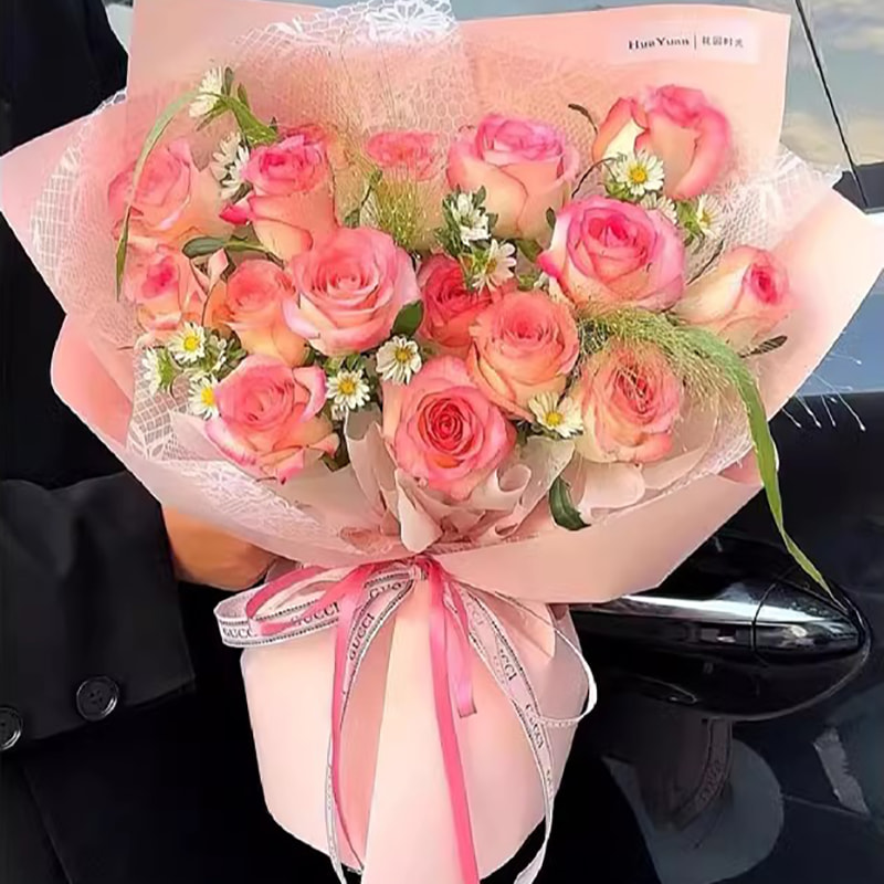 Nuosha blomma omslagspapper i olika mönster och stilar