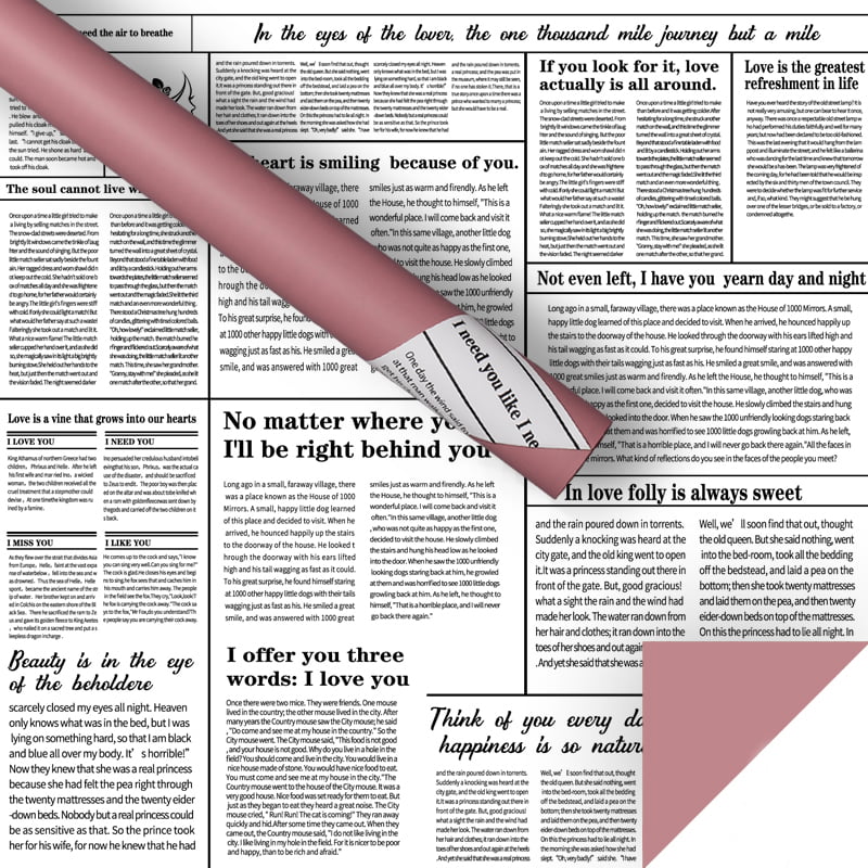 Engelsk tidningsblomma omslagspapper