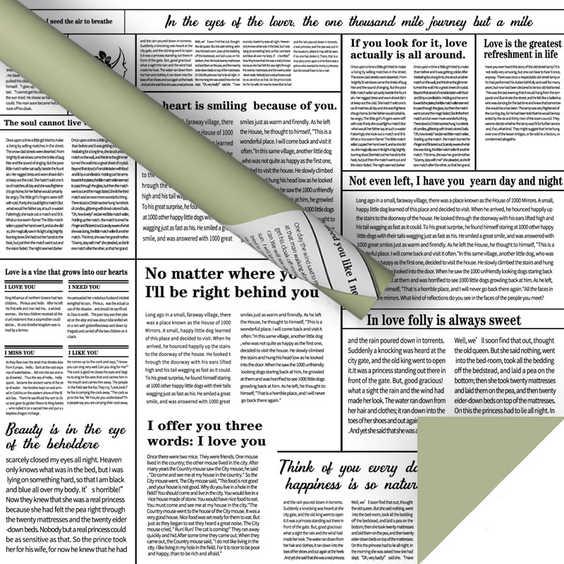 Engelsk tidningsblomma omslagspapper