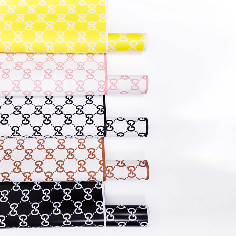Fashionabla G-Flower omslagspapper