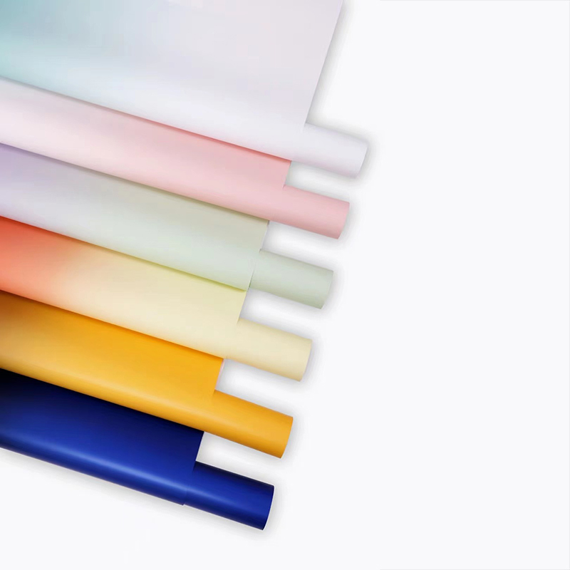 Premium Gradient Blombukett Omslagspapper