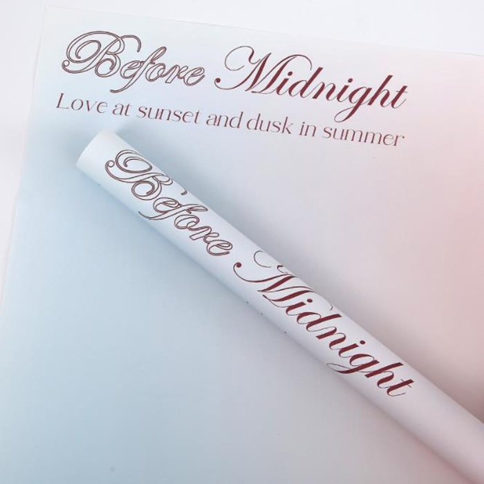 Gradient Print bukett omslagspapper