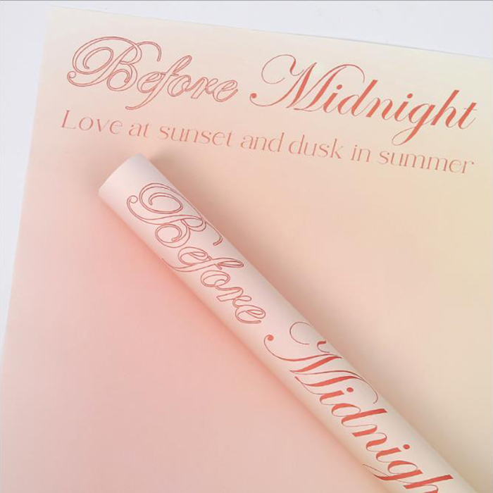 Gradient Print bukett omslagspapper