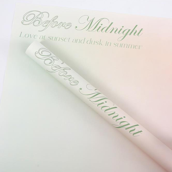 Gradient Print bukett omslagspapper
