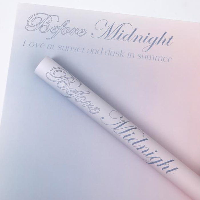Gradient Print bukett omslagspapper