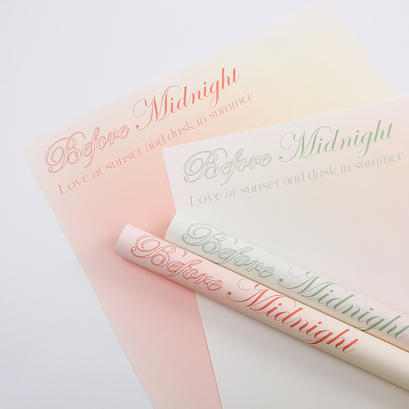 Gradient Print bukett omslagspapper