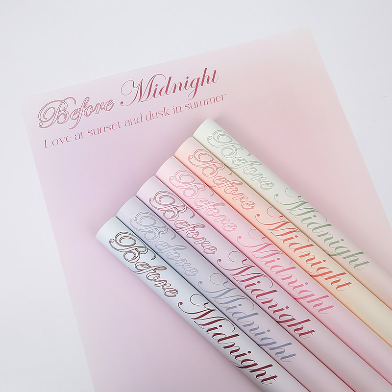 Gradient Print bukett omslagspapper